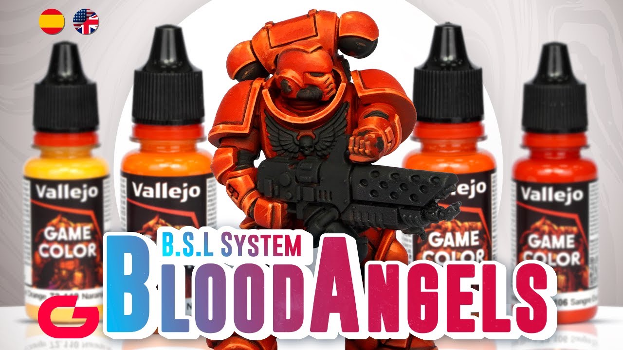 How to paint BLOOD ANGELS using BSL System