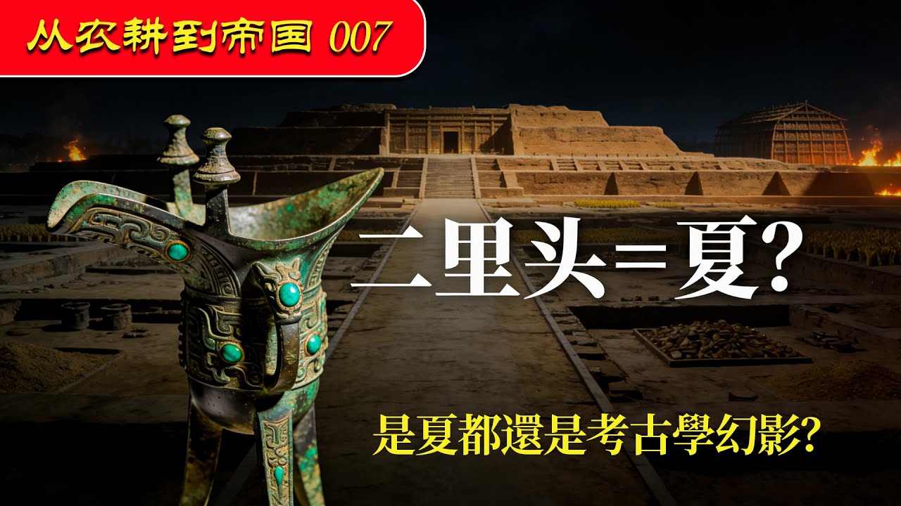 二里頭：夏王朝都城，還是考古學的幻影？｜中國第一個王朝之謎 | 沒有文字、沒有城牆，它憑什麼被稱為「王朝」？｜二里頭之謎