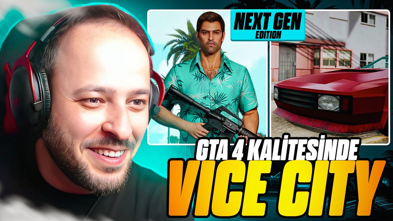 GTA 4 KALİTESİNDE GTA Vice City OYNAMAK | BAŞINDAN SONLARA GTA Vice City NEXTGEN