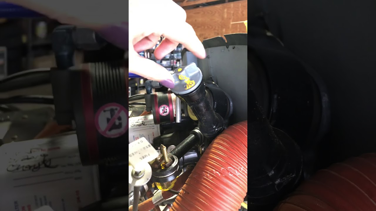 What happens when you over tighten a Cessna 172 oil dip stick