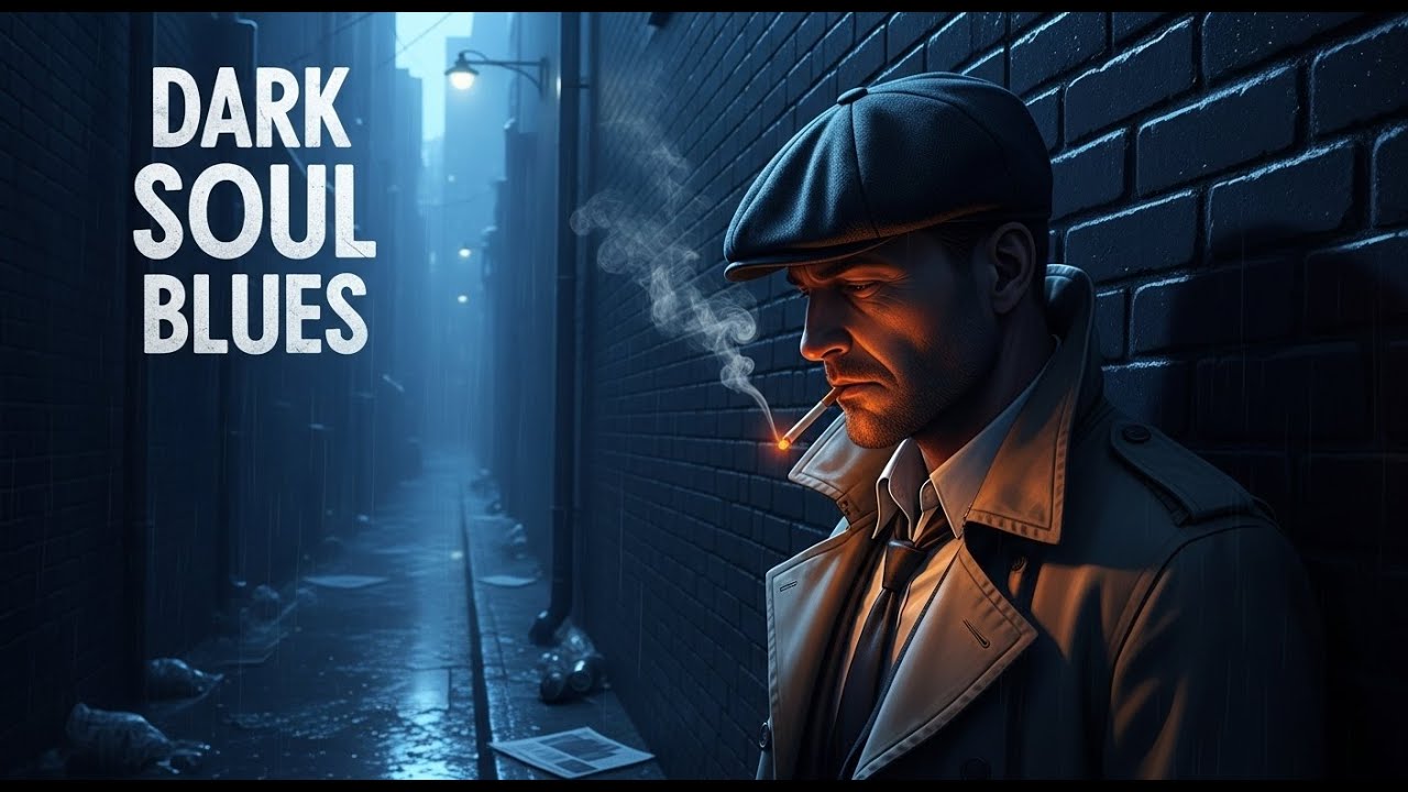 Midnight Intelligence Blues | Shadow Agent in Flat Cap | Dark Soul Blues Playlist