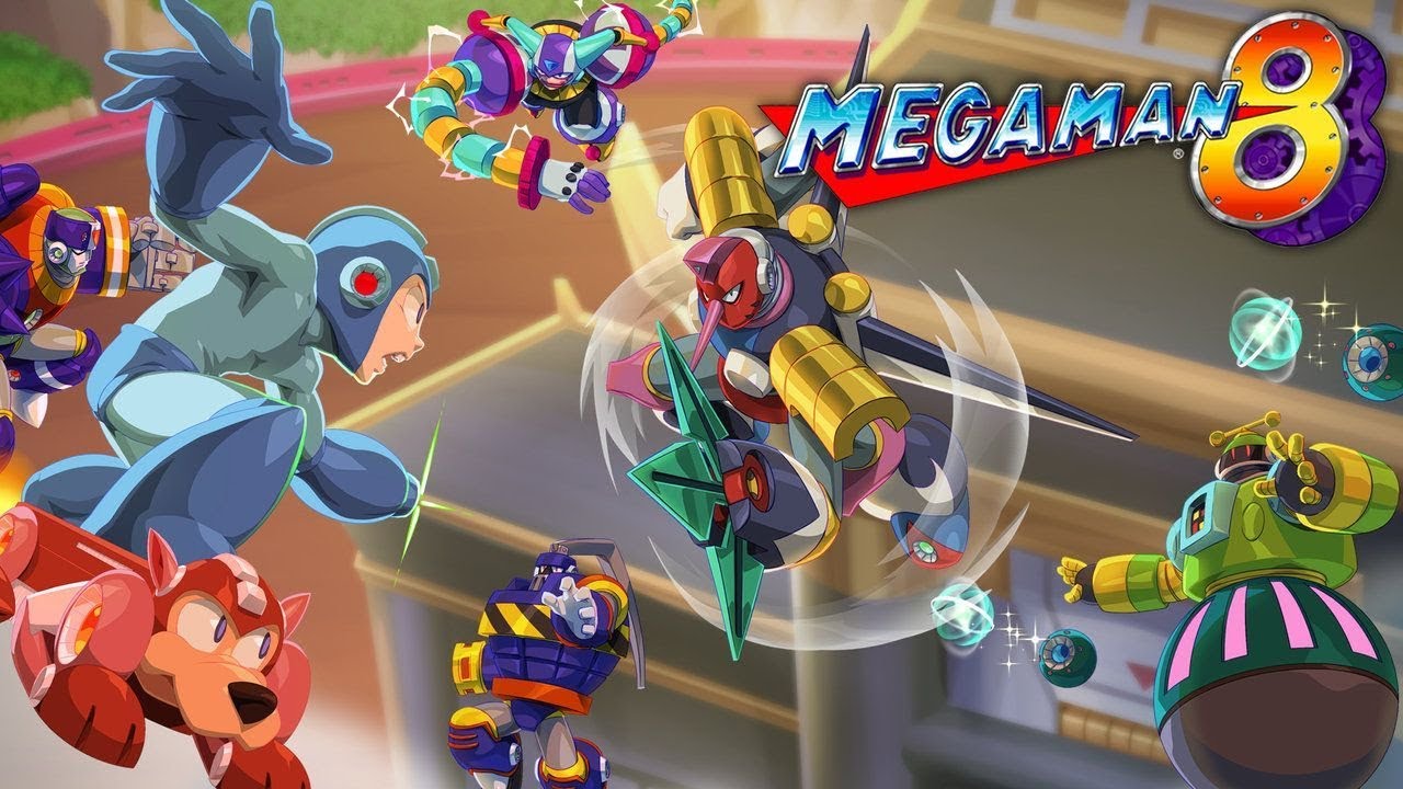 Rockman 8 | Mega Man 8 прохождение (J) | Игра на (PS1, Saturn) Capcom 1996 Стрим HD RUS