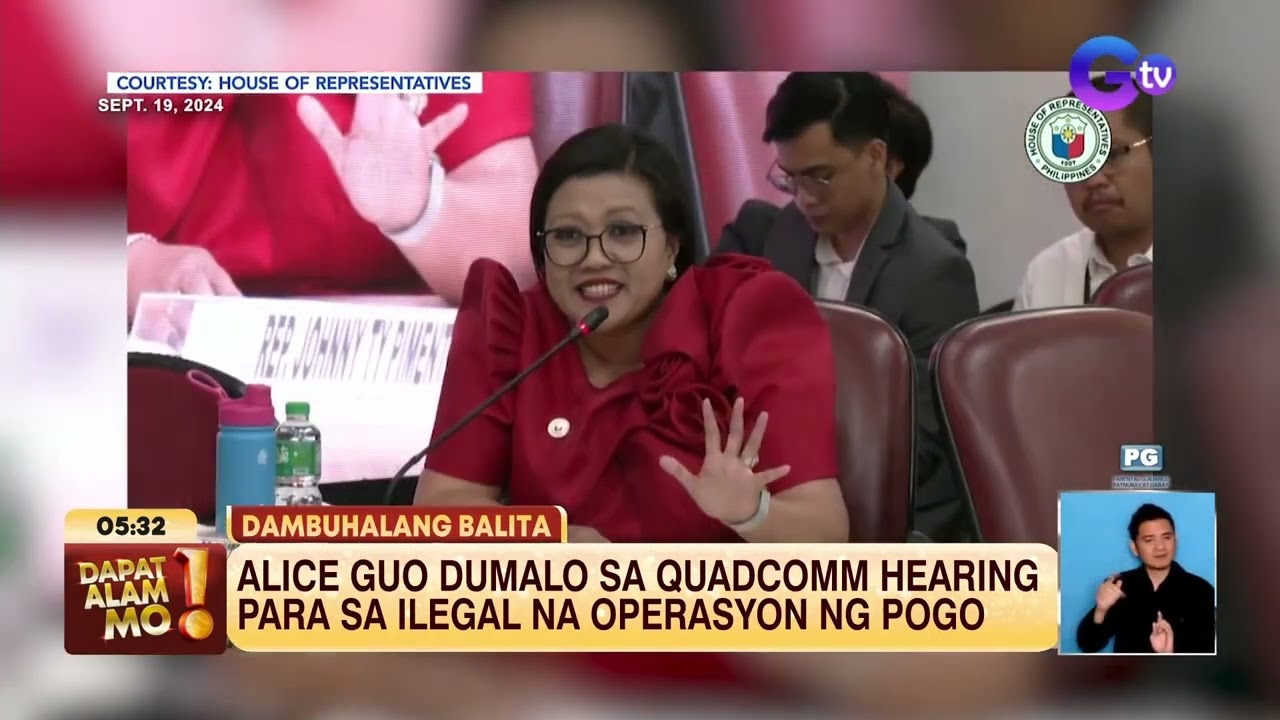 Paglipat kay Alice Guo sa Pasig City Jail female dormitory, iniutos ng Pasig RTC | Dapat Alam Mo!