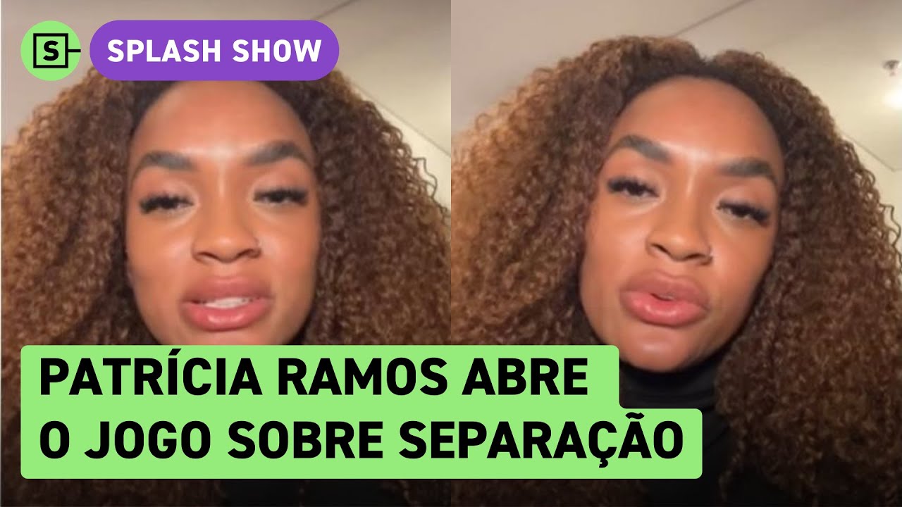 Patrícia Ramos nega que separação seja jogada de marketing: 'Jamais brincaria com algo tão sério'