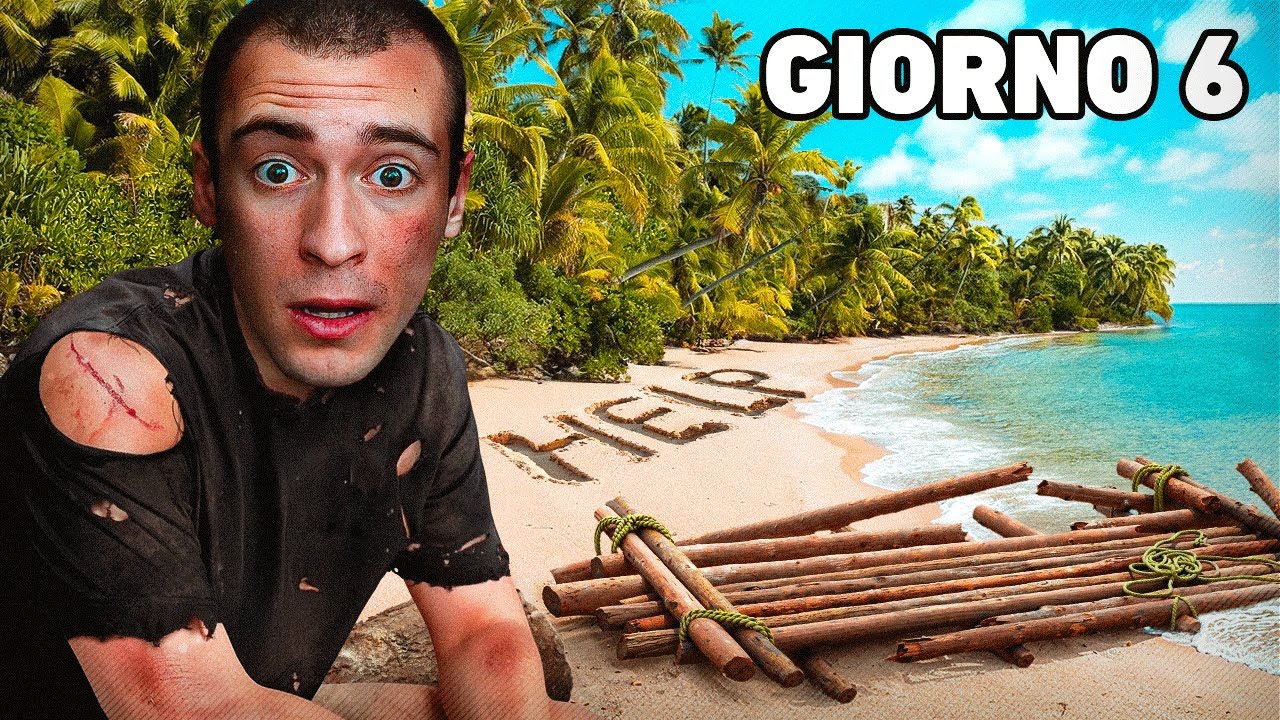 REAGISCO a 7 GIORNI BLOCCATI su un'ISOLA di MRBEAST!!