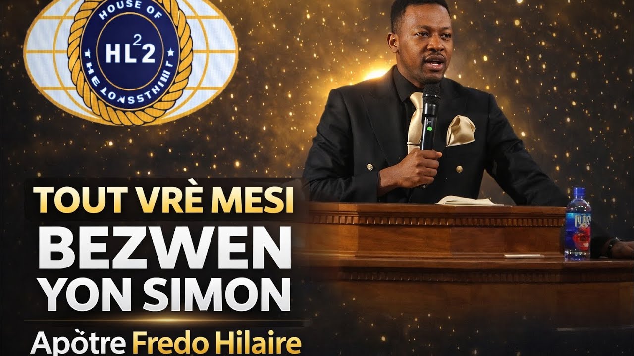 Tout vrè mesi bezwen yon simon Pwisan mesac apôtre Fredo Hilaire 