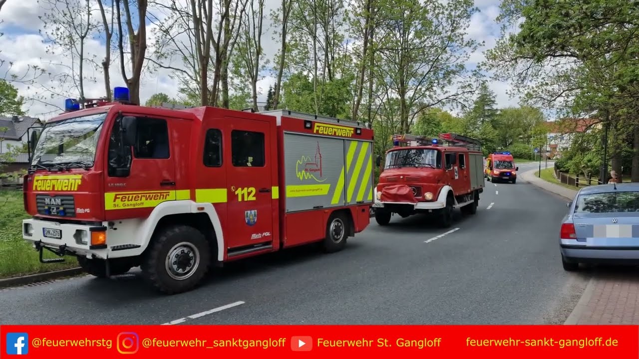 Kleinbrand und Reanimation doppelter Einsatzbericht