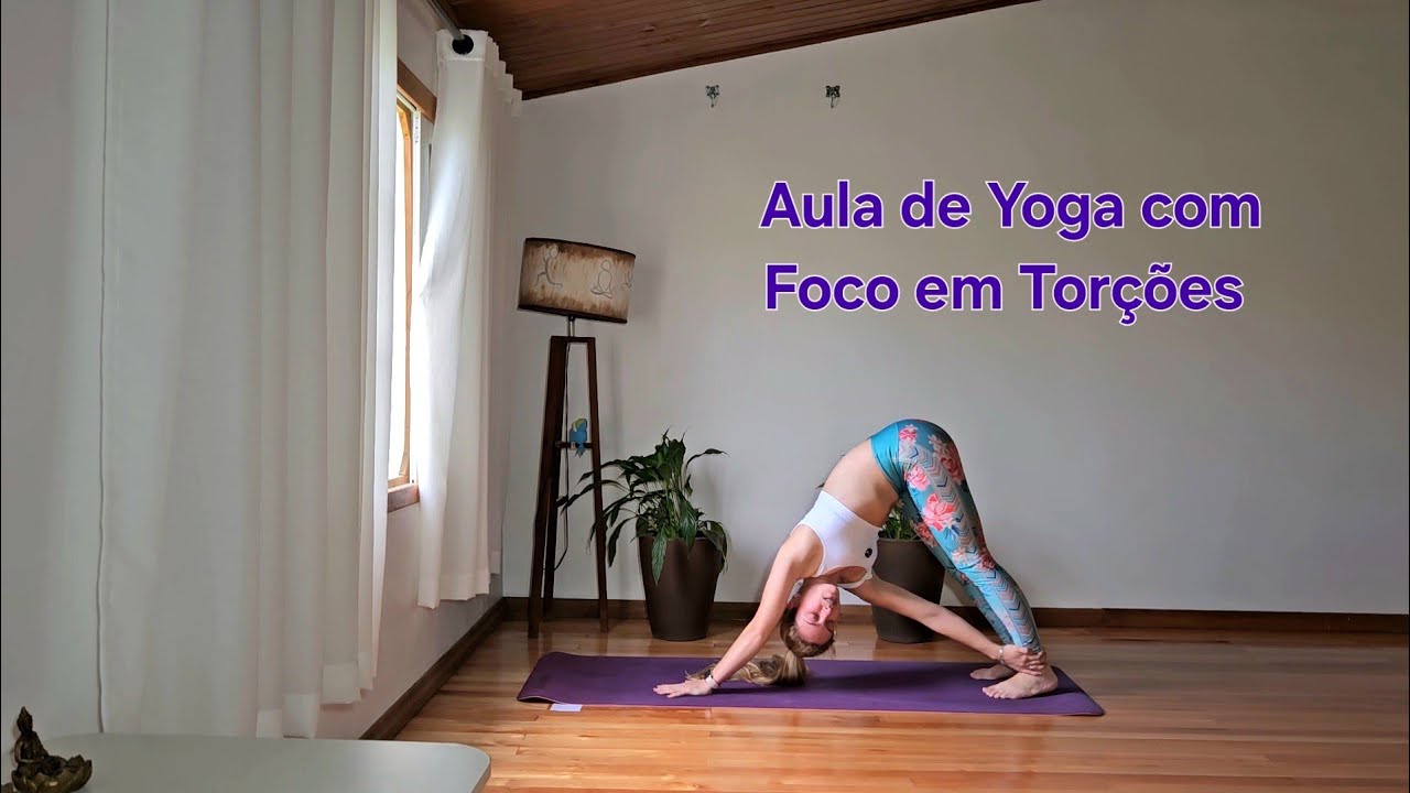 ✨️ Aula de Yoga com Foco em Torções - Júlia Favarin Yoga ✨️