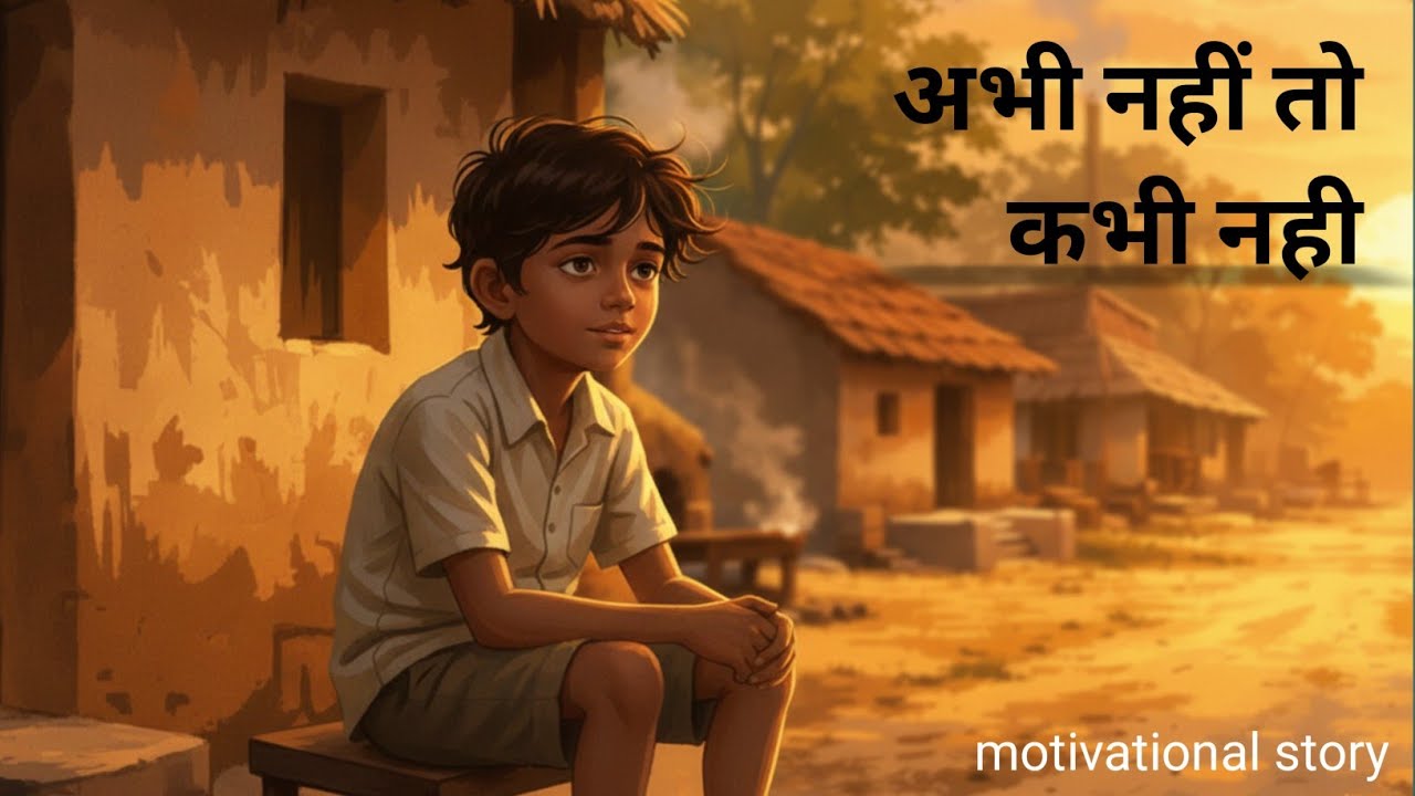 अभी नहीं तो कभी नहीं”#MotivationalStory#HindiMotivation#AajSeShuru#InspirationHindi#LifeChangingStor