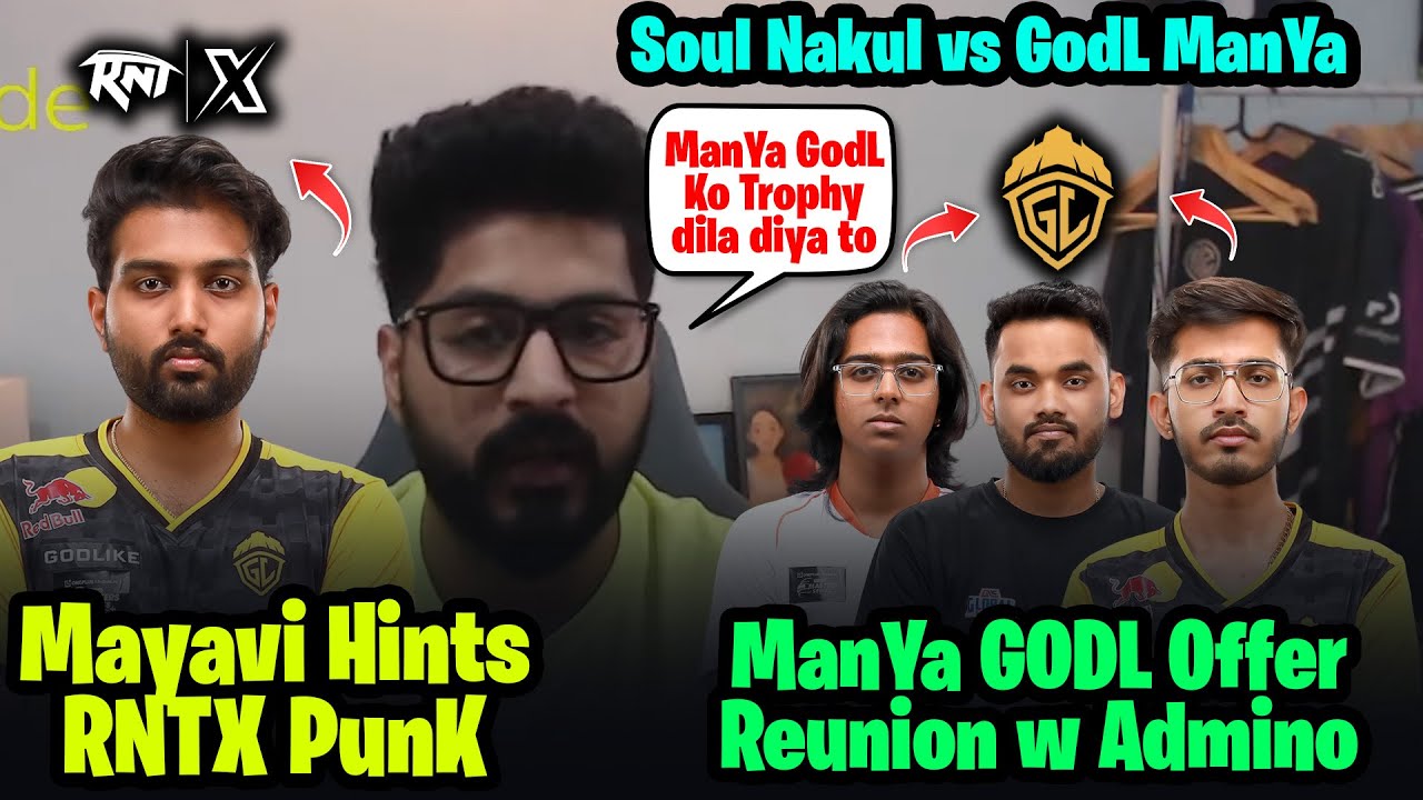 Mayavi HINTS PUNK Joining RNTX😱 Reply ManYa SPower GODL Offer & Admino Reunite🥵