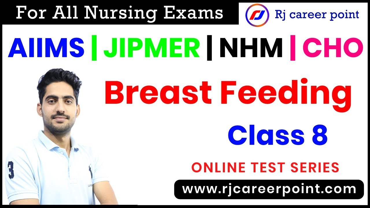 Breast Feeding Pediatric Class | Free Nursing Online Classes | Rajesh Sir | Rj career point