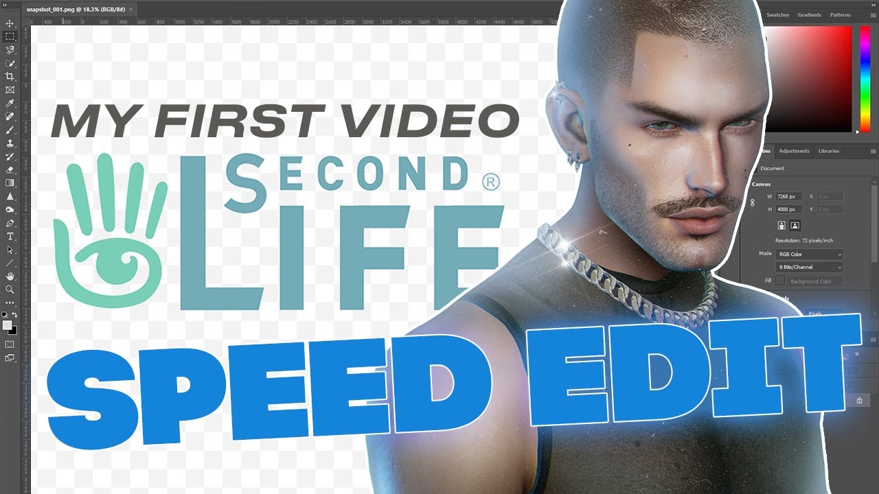 My First Second Life Video! / A SPEED EDIT 📷