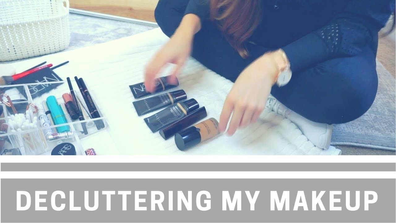 MINIMAL MAKEUP COLLECTION:  Decluttering & Organizing (mostly cruelty-free)
