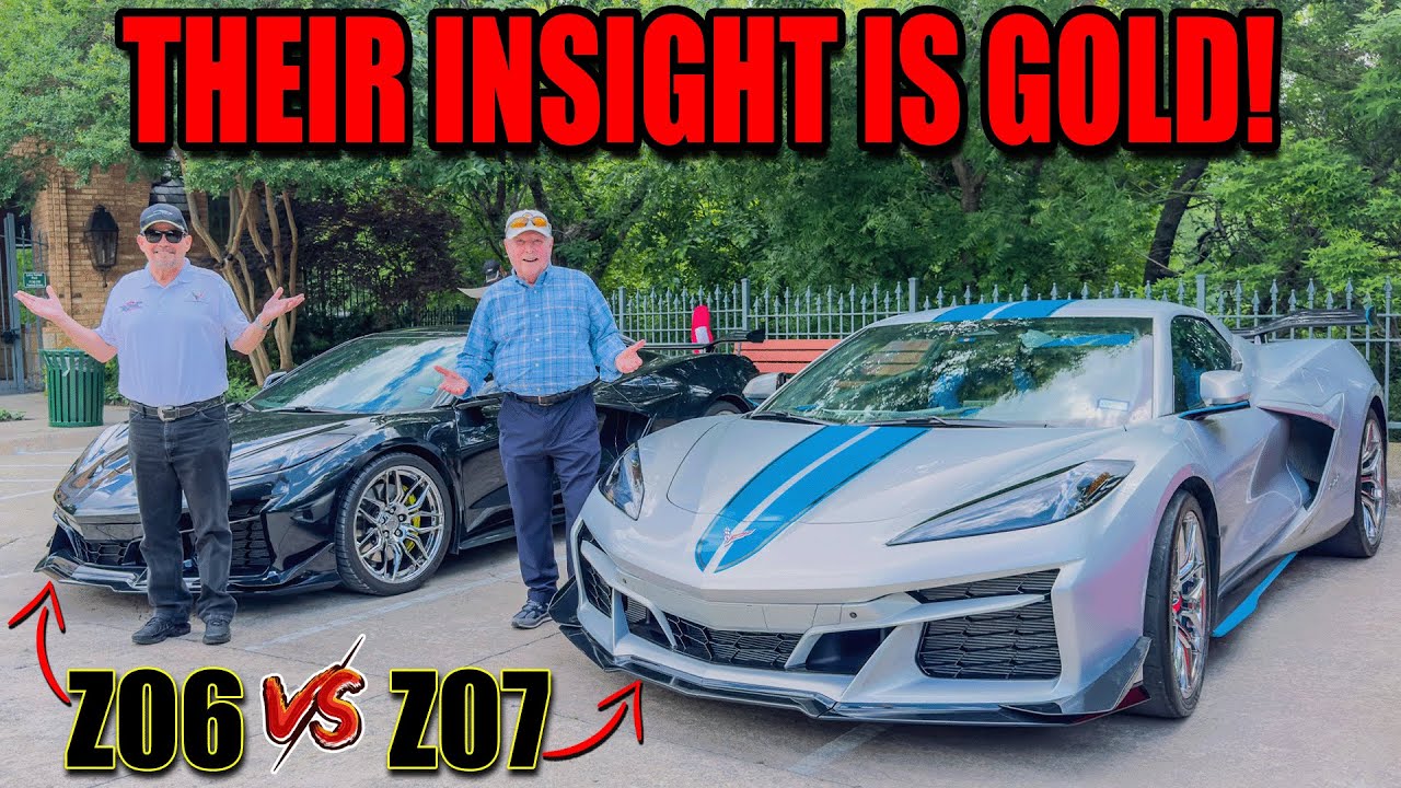 C8 Z06 vs Z07 Track Pack Z06! Which is BETTER?