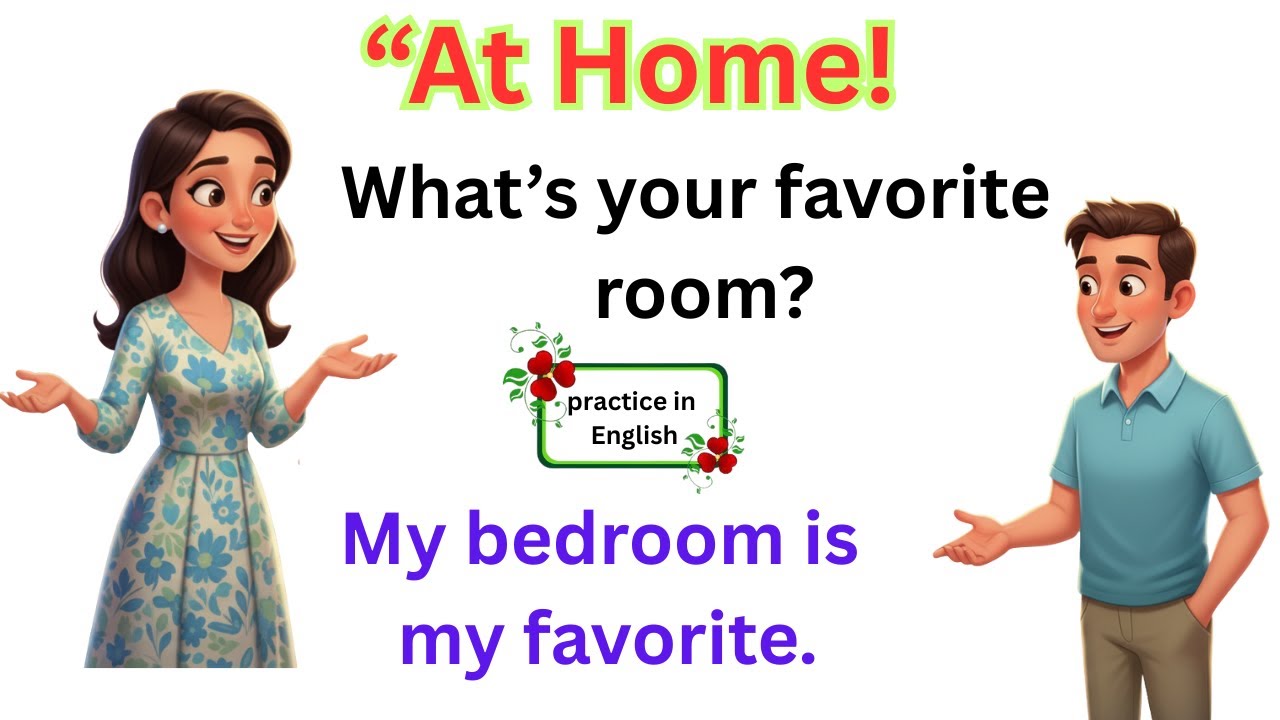 100 Daily English Questions and Answers | Describe Your Home | Learn English Speaking Practice