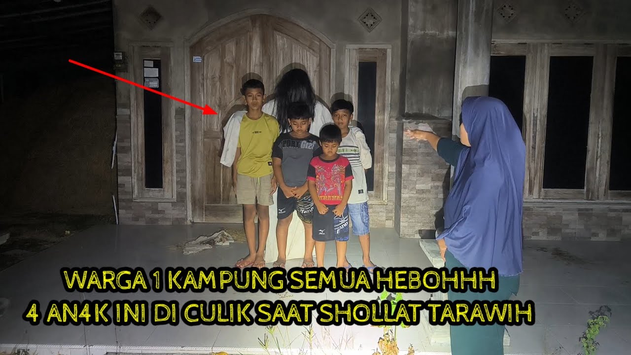 🔴VIRAL‼️ warga 1 kampung tak jadi sholat tarawih karena 4 an4k di gondol mahkluk ini