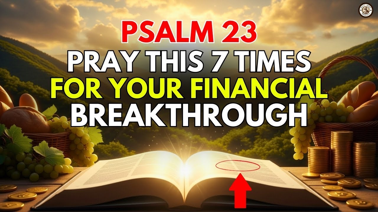 PRAY THIS PSALM 23 Prayer 7 Times to Activate God’s Abundance and Prosperity Instantly