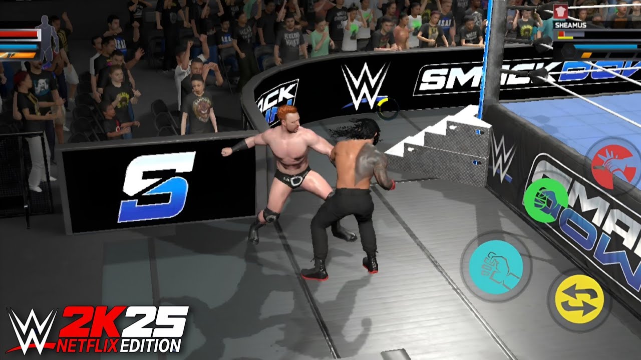 Roman Reigns Vs Sheamus 1 on 1 Fight Gameplay🔥