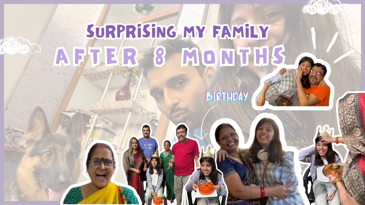 Surprised My Family by visiting them after so long 🥹 | Istuti Pandey 