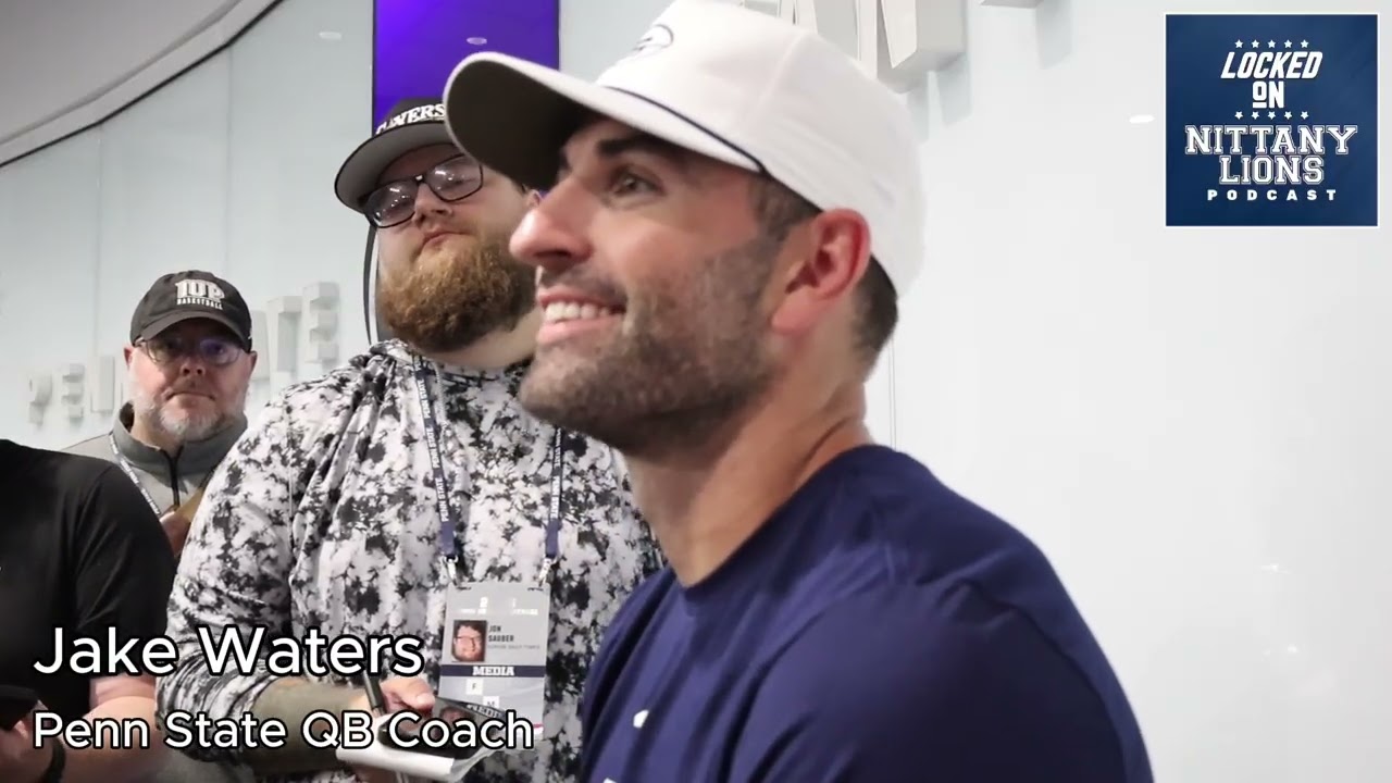 QB Coach Jake Waters Breaks Down Penn State's Quarterback Room