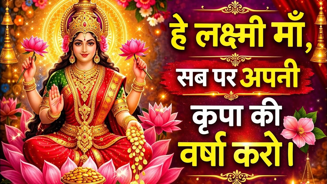 🌼📿Shree Mahalakshmi Bhajanजय माँ महालक्ष्मी | कृपा बरसाओ अम्बे🌼📿