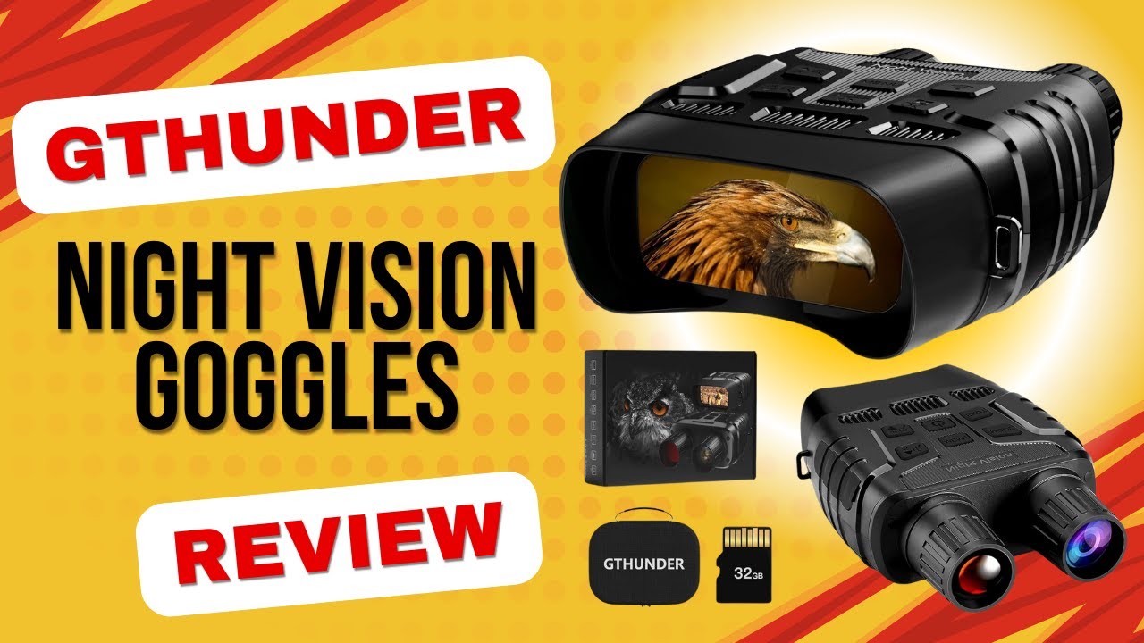 GThunder Night Vision Goggles Review  Infrared Digital Binoculars