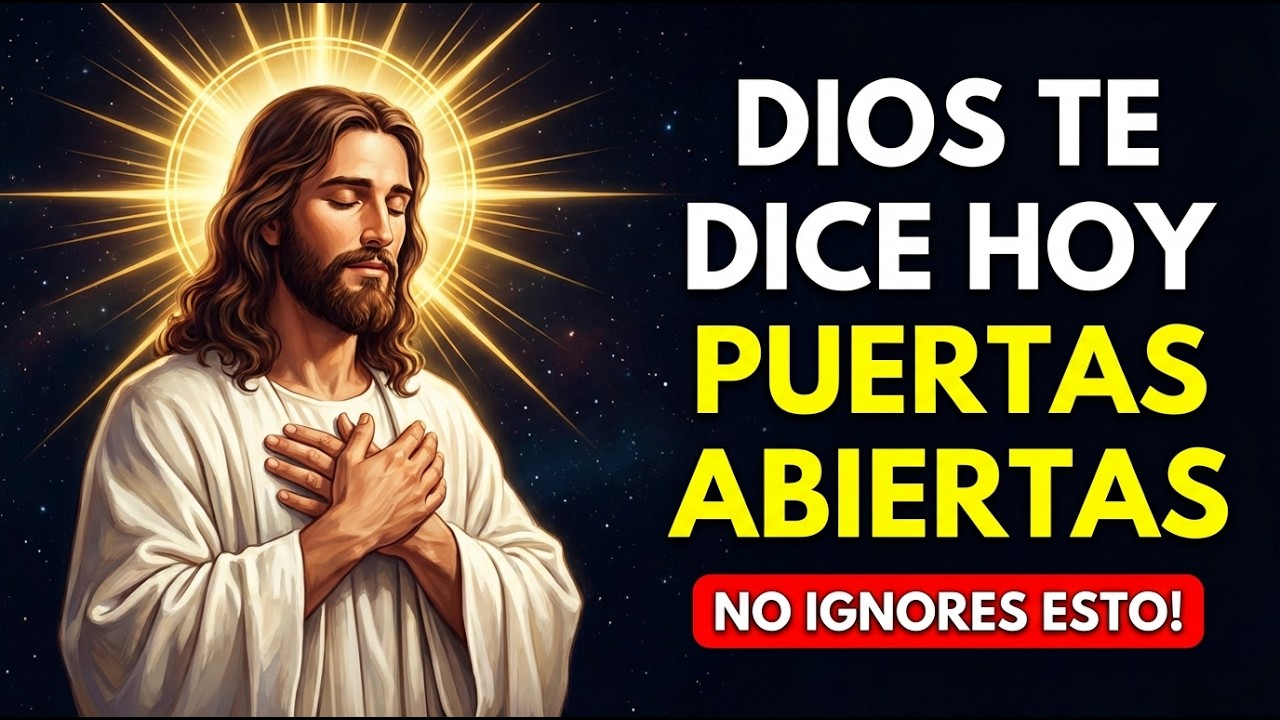 DIOS TE DICE HOY： LA GRATITUD ABRE PUERTAS QUE NADIE PUEDE CERRAR