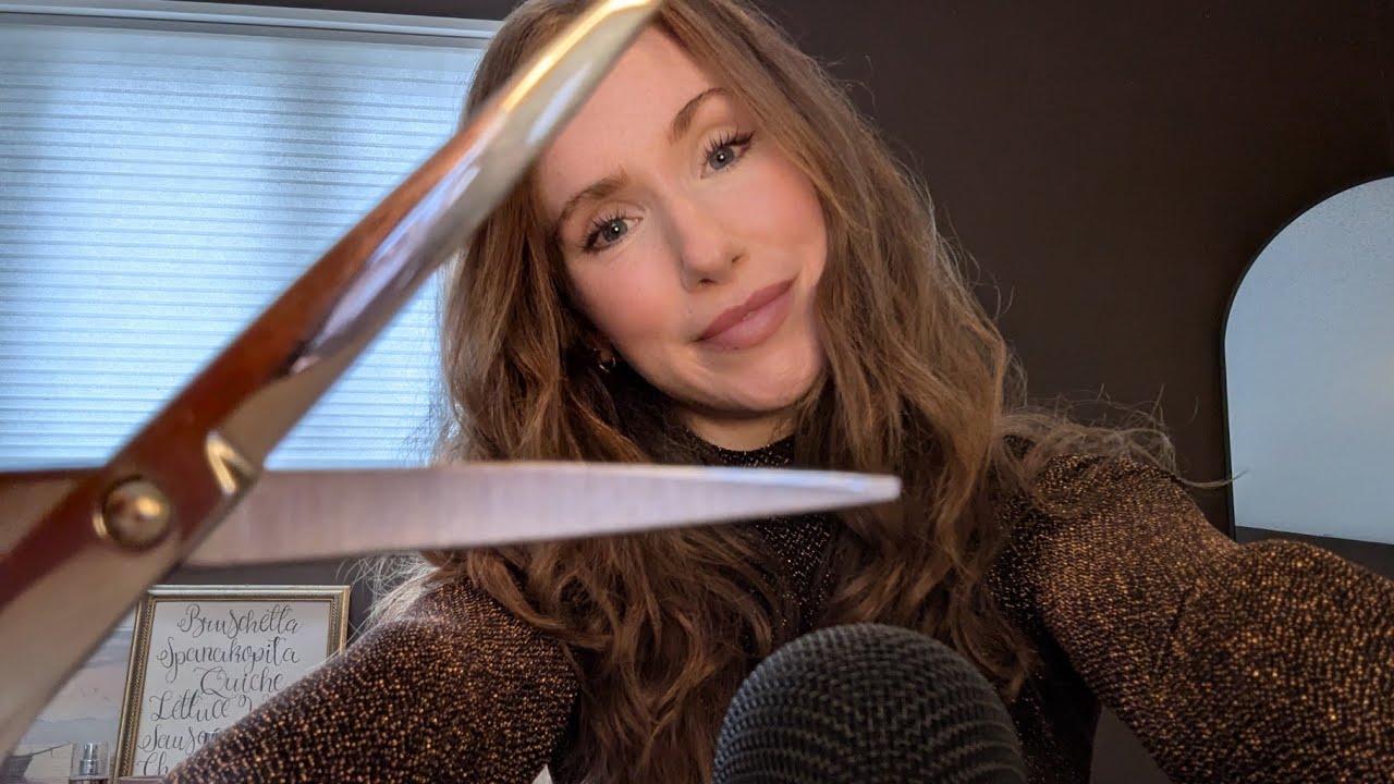 Gentle Haircut ASMR but cutting the bad vibes too ✂️ | Whisper & Soft Spoken ✨