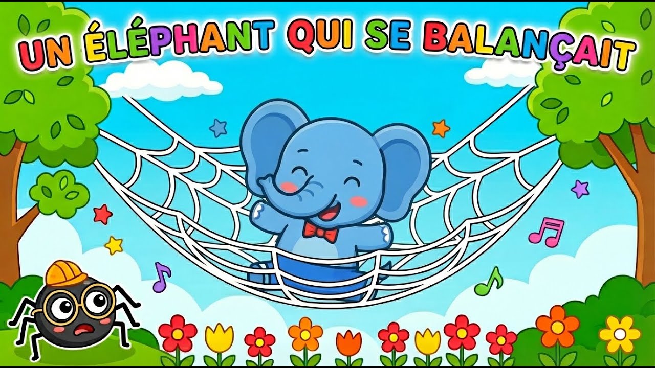 Un éléphant qui se balançait - Comptine pour enfants - Le Monde des Minos
