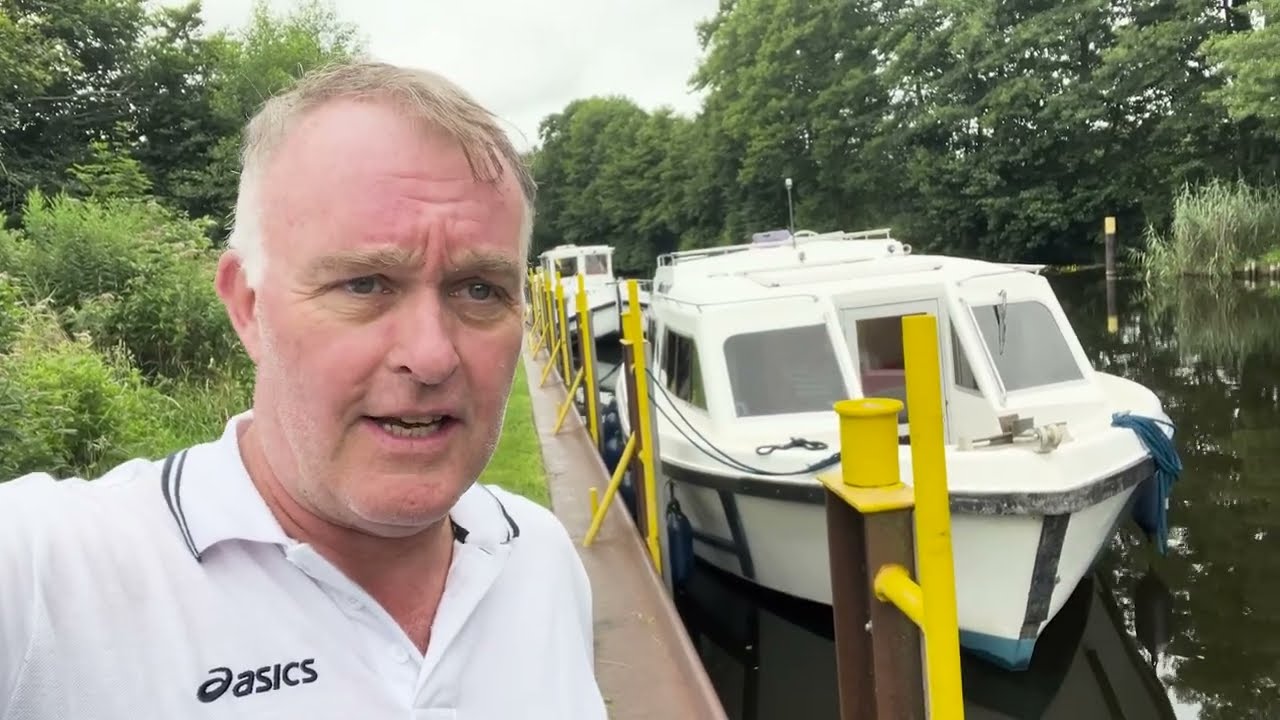 Canal boating in Germany 1,000 Lakes -  July 2025