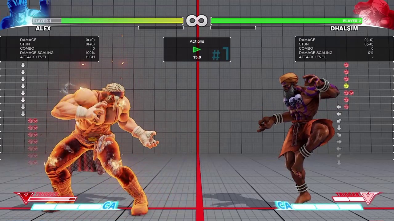 SFV: Alex parry all Critical Arts