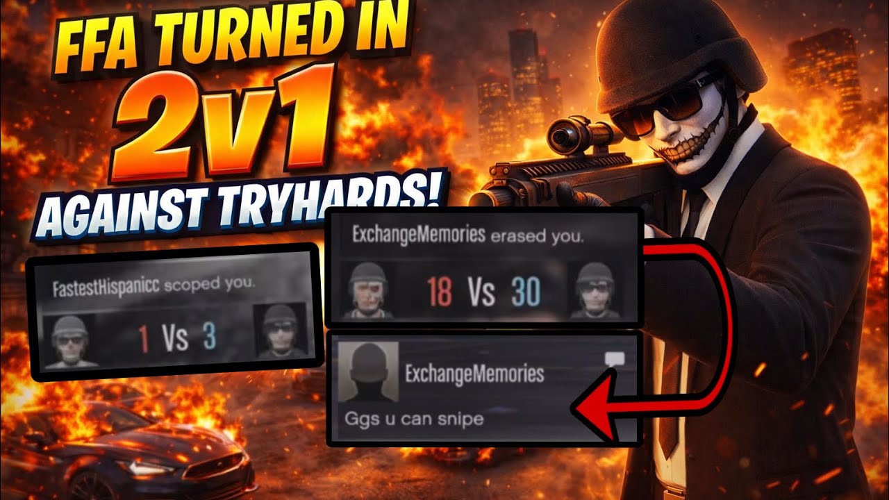They Ganged Up On Me (2v1) 😈🚨… One Quit and It Turned 1v1 💀🔥