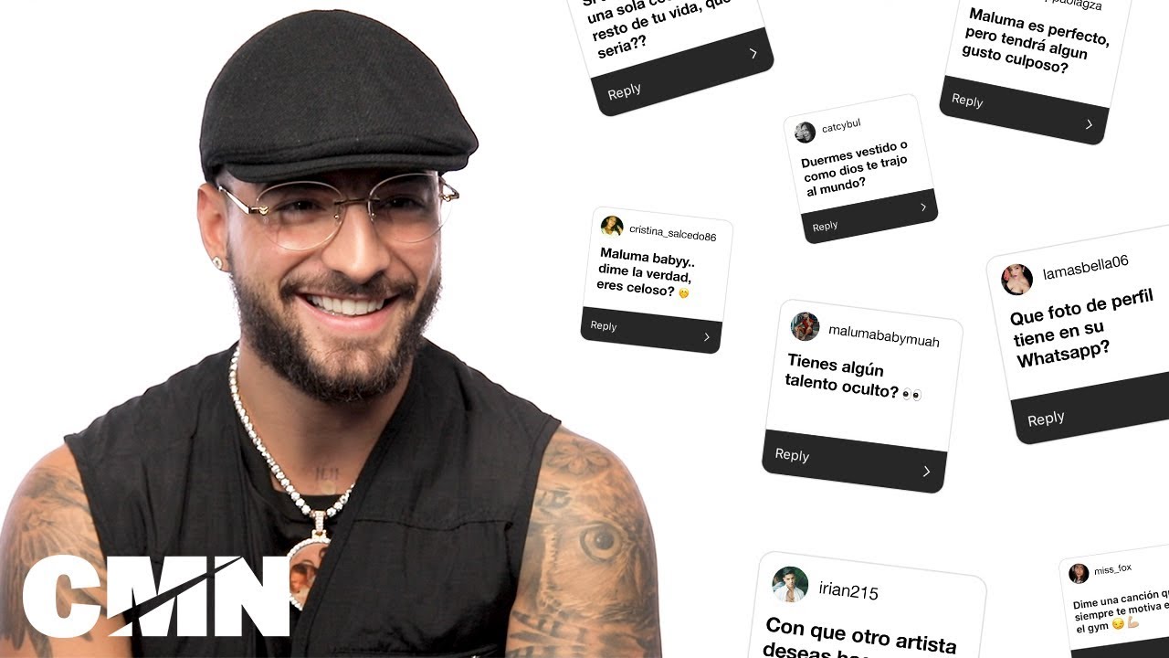 Maluma Responde las Preguntas de Fans en Instagram | CMN | Entrevista