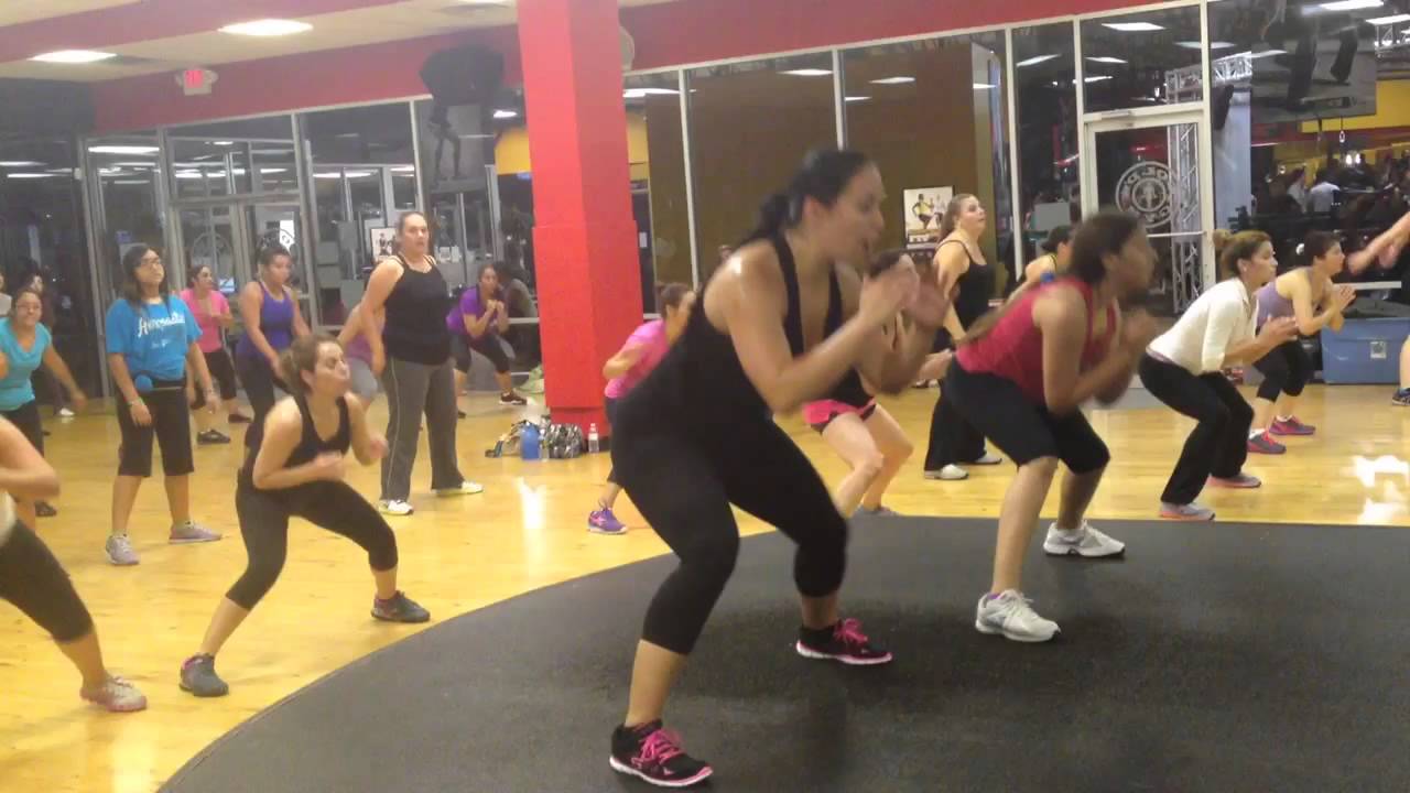 Zumba with Natalie Bargas- Kill the dance (squat/leg toning song)