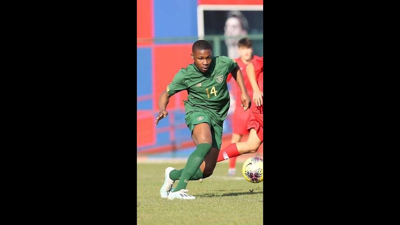 Edwin Agbaje, 16 yr old attacking midfielder Ireland Under 16 & Shamrock Rovers - Agean Cup