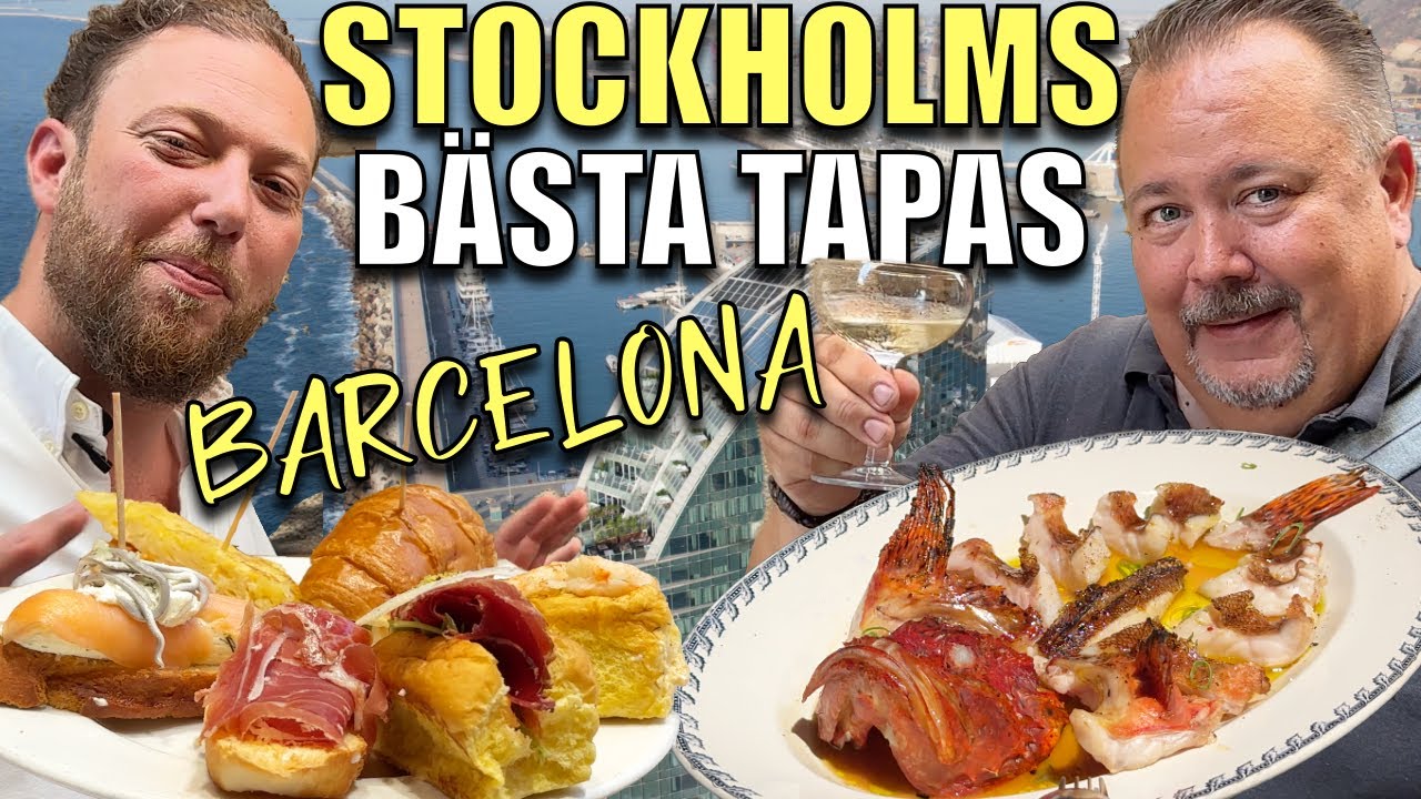 STOCKHOLMS BÄSTA TAPAS DEL 1 | BARCELONA | ROY NADER