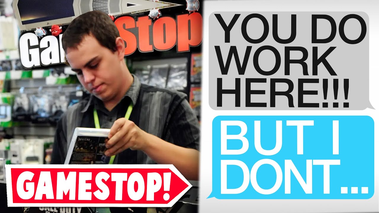 r/idontworkherelady | Carrying Games doesn't mean I work at GameStop...