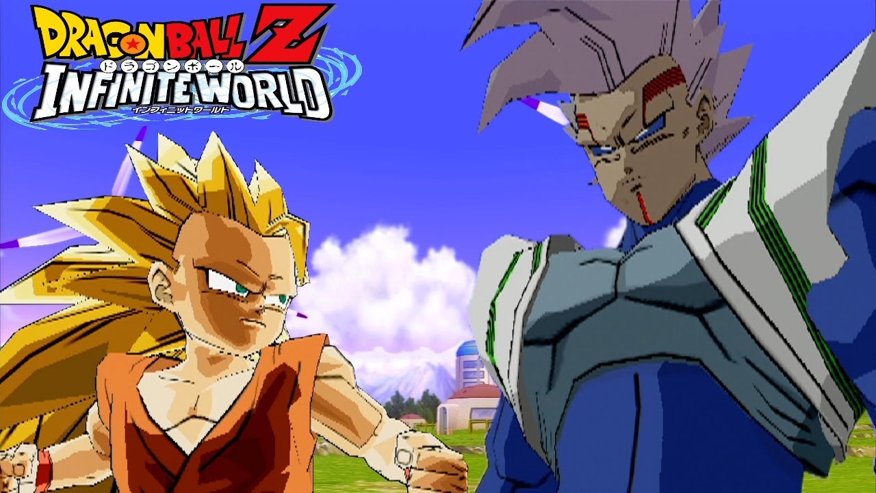 DBZ Infinite World SSJ3 Goku (GT) vs Baby Vegeta