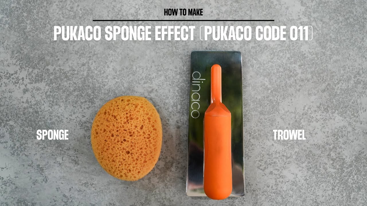 HOW TO MAKE CONCRETE EFFECT PAINT WITH SPONGE | Stucco | Venetian Plaster | Classic