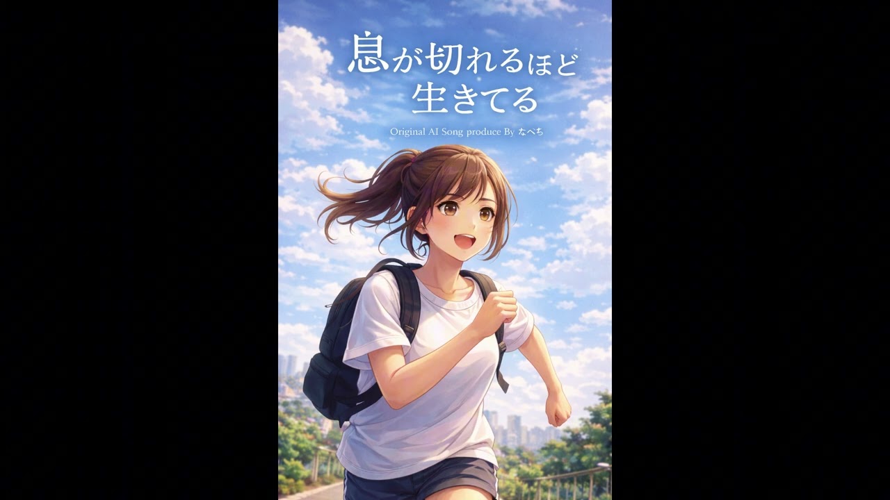 「息が切れるほど生きてる」#息が切れるほど生きてる#AISong#AI音楽#オリジナル曲#オリジナルソング#エモい#共感#前向き#生きる#自分のペース#邦楽#音楽