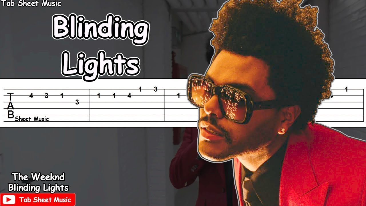 The Weeknd - Blinding Lights Guitar Tutorial
