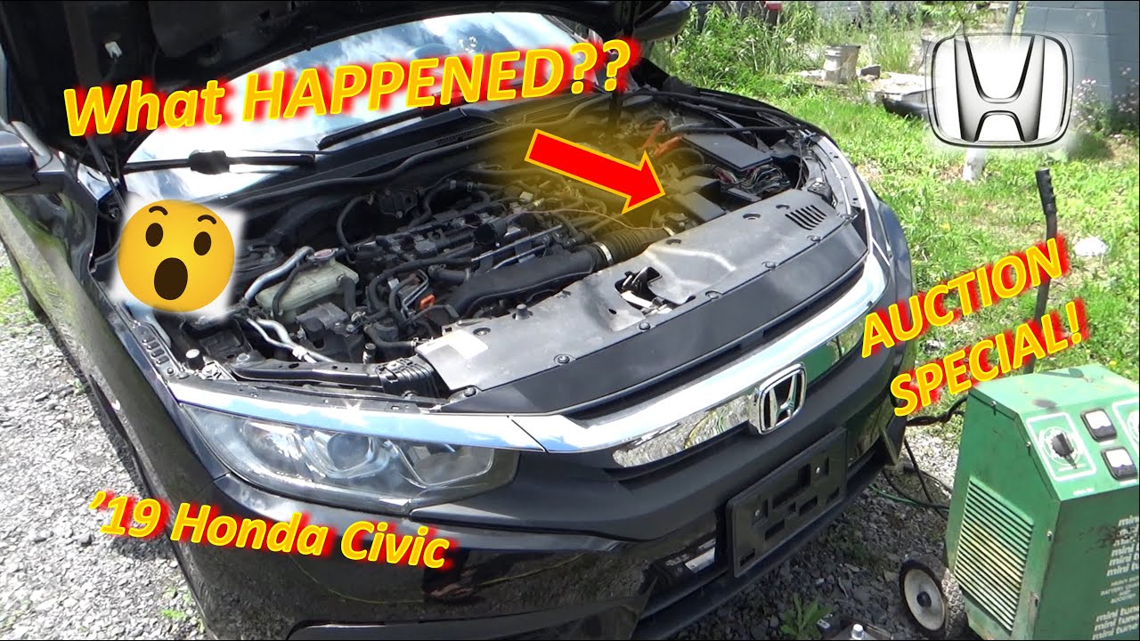 Что СЛУЧИЛОСЬ с этой Хондой?? ('19 Civic без заводной ручки, без связи...Специальный экземпляр дл...