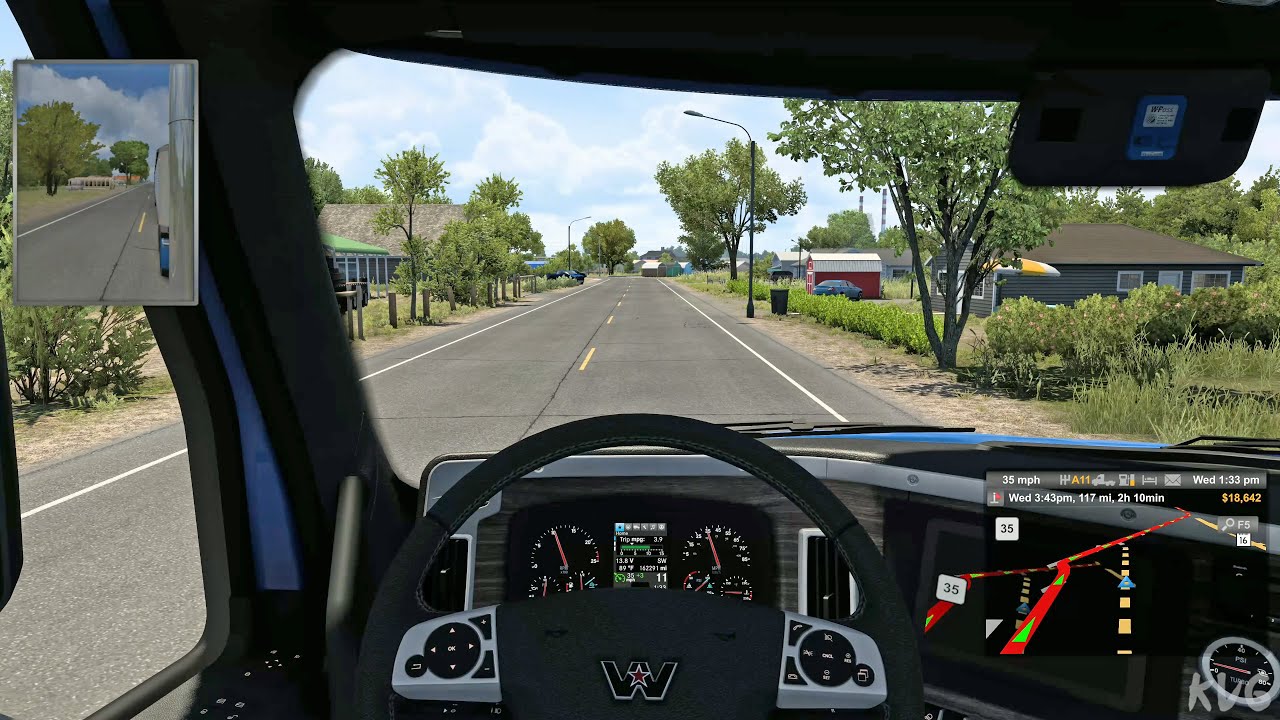 American Truck Simulator - Sidney to Miles City - Montana Gameplay (PC UHD) [4K60FPS]