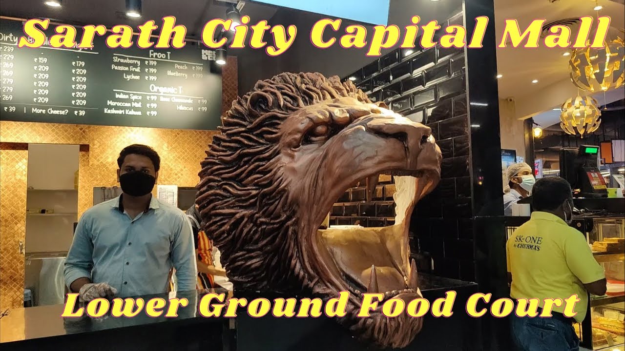 India's Biggest Mall || Sarath City Capital Mall || Lower Ground Food Court || Kondapur, Hyderabad