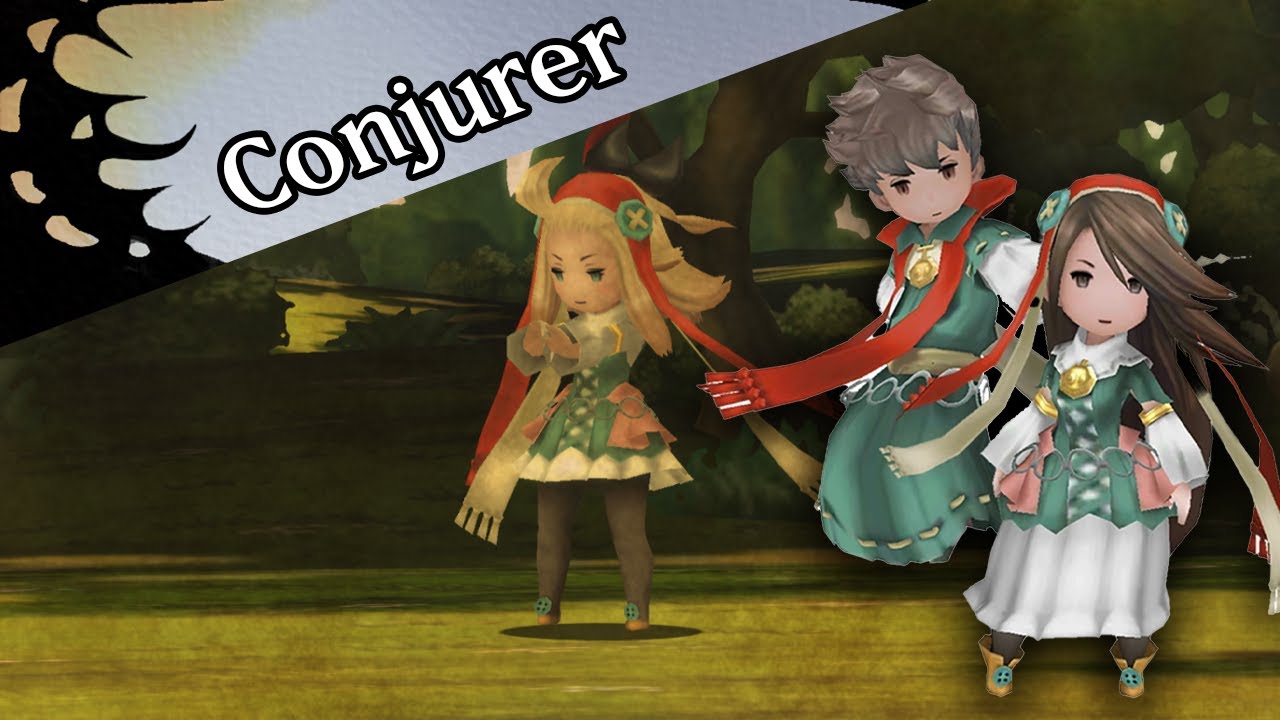 Bravely Default - Conjurer Job Overview