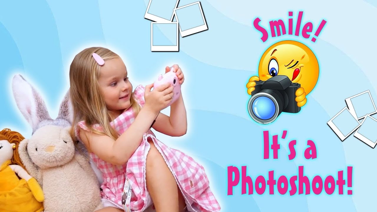 Nicole’s Toy Photoshoot! Fun Play Video for Kids. Фотосессия для игрушек! Игровое видео