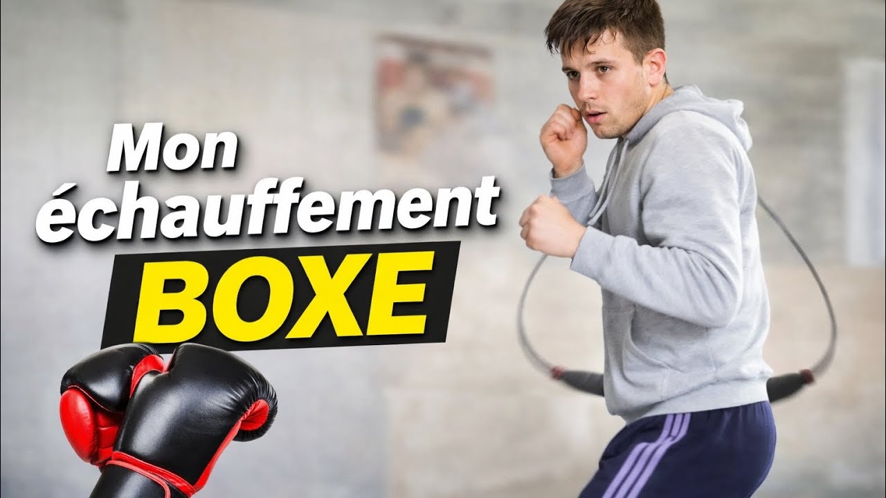 Voici comment je m’échauffe avant un entraînement de boxe