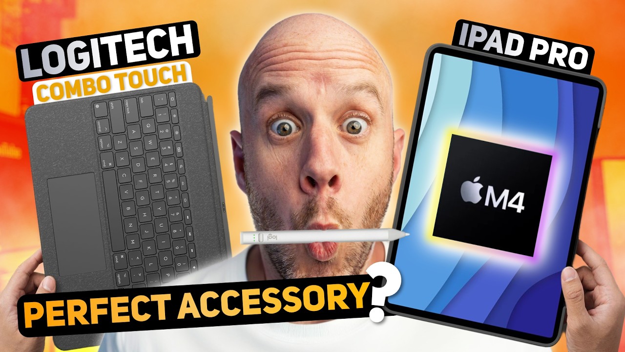 The PERFECT M4 iPad Pro accessory - Logitech Combo Touch