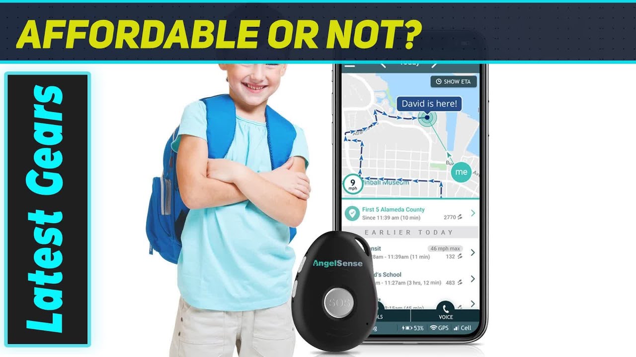 GPS-трекер AngelSense: лучший вариант для безопасности детей?
