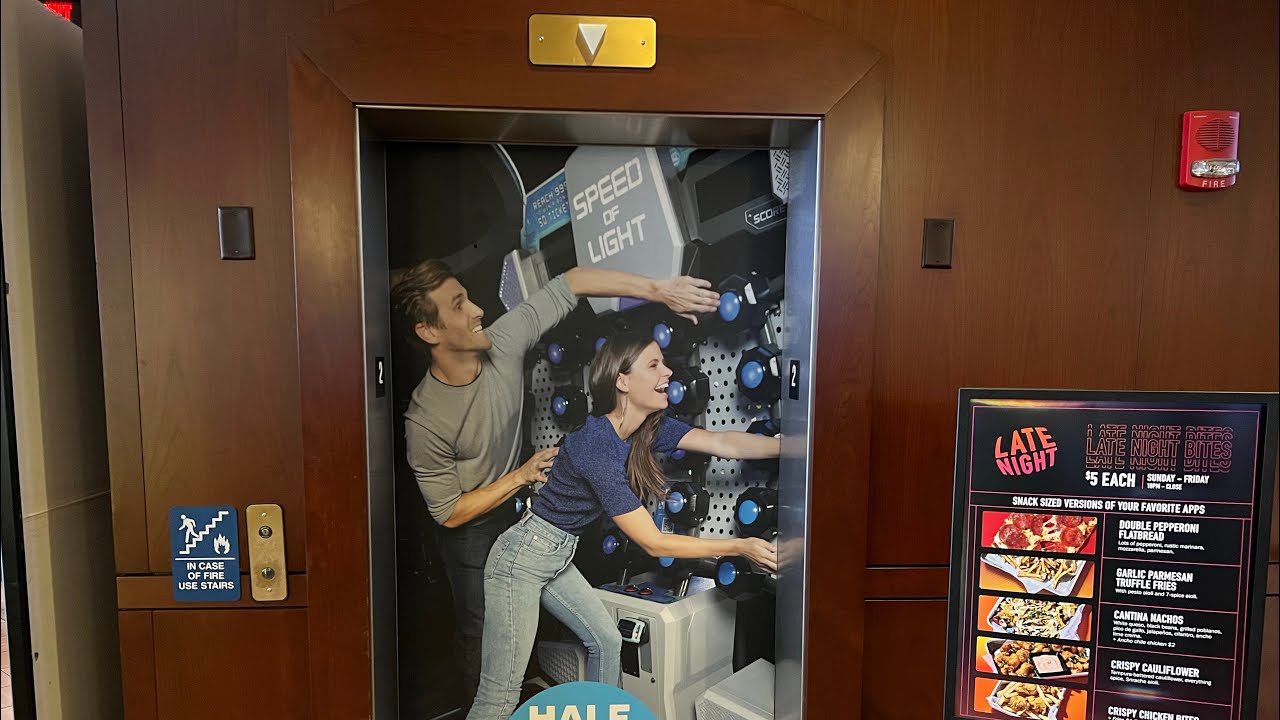 ThyssenKrupp Elevator At Dave & Busters At Plymouth Meeting Mall In Plymouth Meeting PA (09/29/2022)